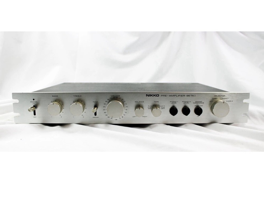 Nikko Beta I Stereo Preamplifier