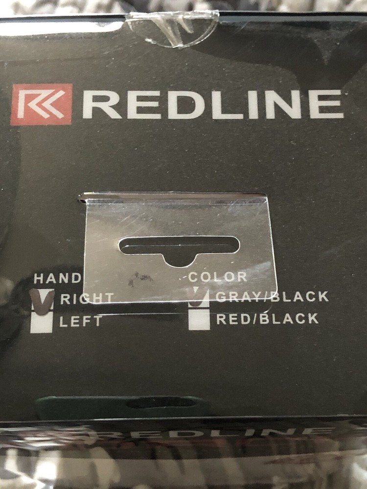 Redline 2-Pin Bow Sight - Right-hand - Grey