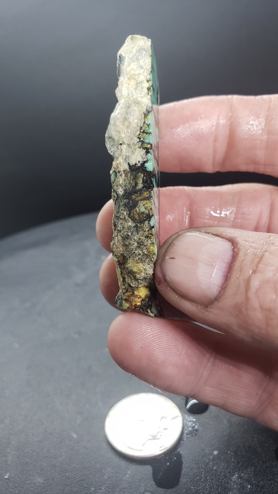 Nevada Saguaro Variscite Slab