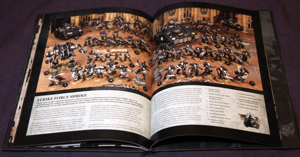 Warhammer 40k, Raven Guard Codex Supplement, Hardback Edition, Games Workshop