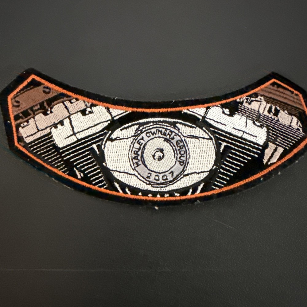 3 Harley davidson patch’s