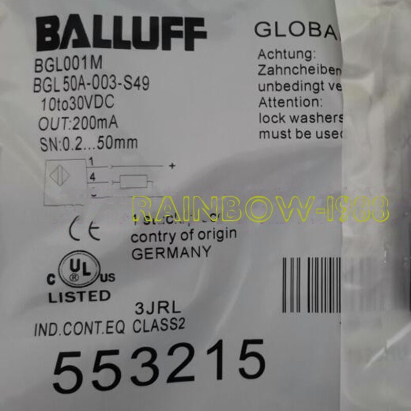 Replace for Balluff Proximity Switch BGL80A-009-S49 Sensor