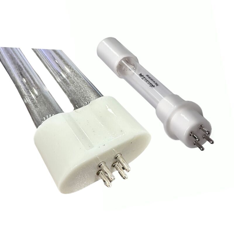 16" UVC H-Lamp & 5" UVV Ozone Lamp intended for OxyQuantum