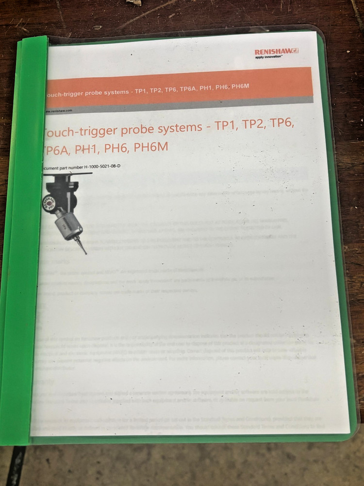 RENISHAW TP2 5 WAY TOUCH PROBE