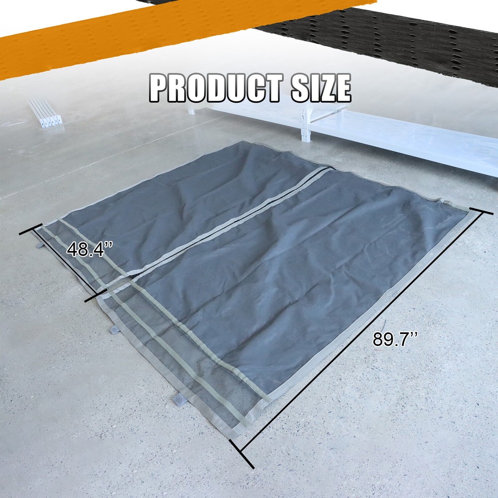 Two Layers Toy Hauler Screen Rear Opening For Ramp Doors Up to 90 Inch Tall NEW