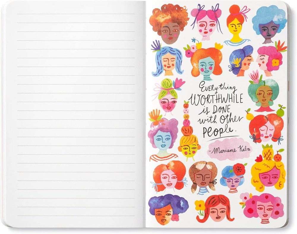 Compact Ocean Blue Journaling Notebook - 128 Lined Pages for Every Occasion
