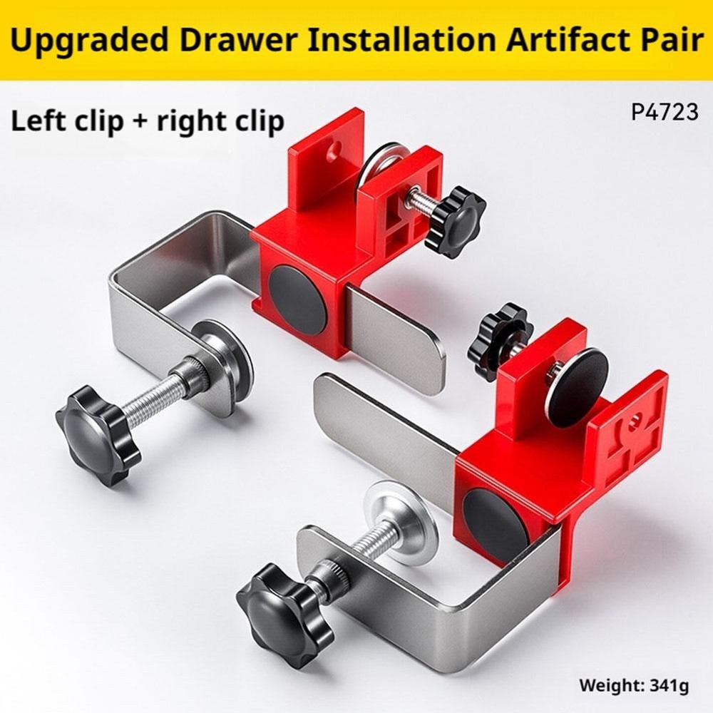 Press-on Carpentry Drawer Mounting Clips L6N4