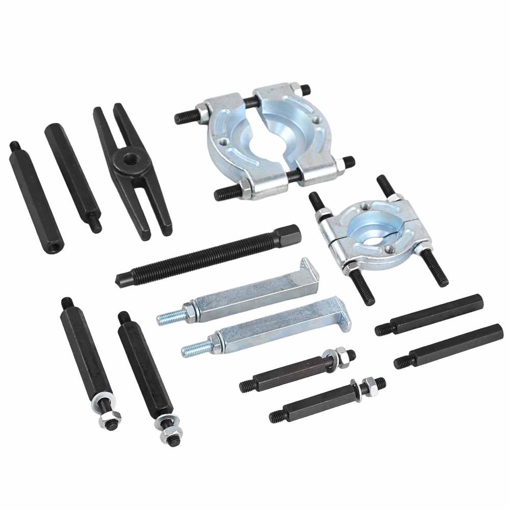 14Pcs Bearing Puller Tool Set 5 Ton Capacity Bearing Separator Tool Kit w/ Case