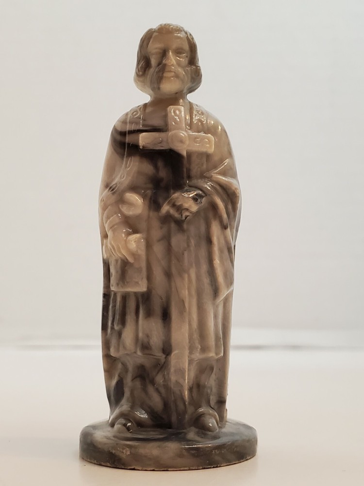 Vintage Roxy Replacement Chess Piece Gray Medieval Renaissance Bishop