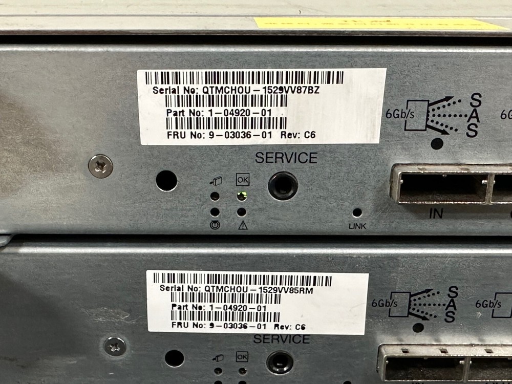 Quantum 24-bay SAS disk array w/ Dual Dot Hill 1-04920-01