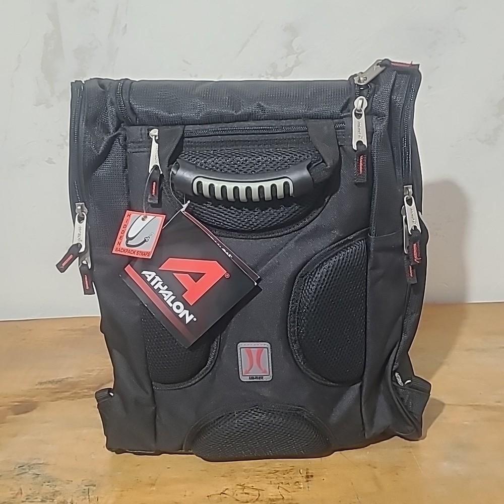 NWT Athalon 330 Everything Boot Bag Backpack - Black FREE SHIPPING