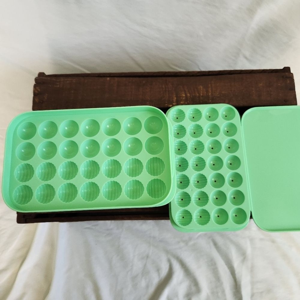 Ice Ball Maker & Storage Container W/ Scoop Unique Cool Mini Round Bar Tool