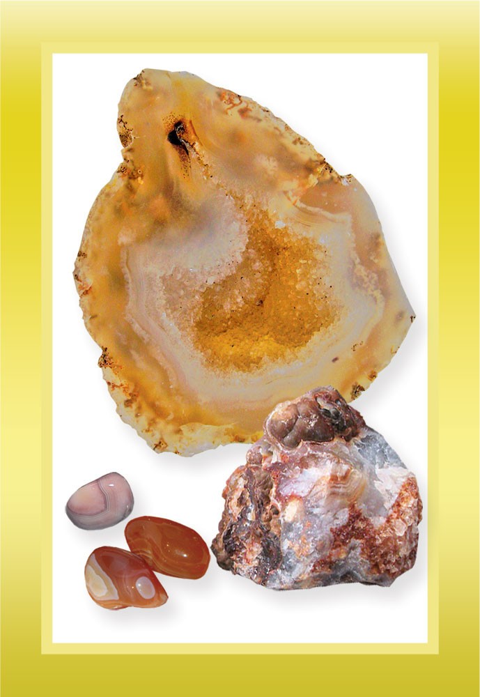 Crystals & Stones Learning Cards - Living Magick Learning Cards - Self Study