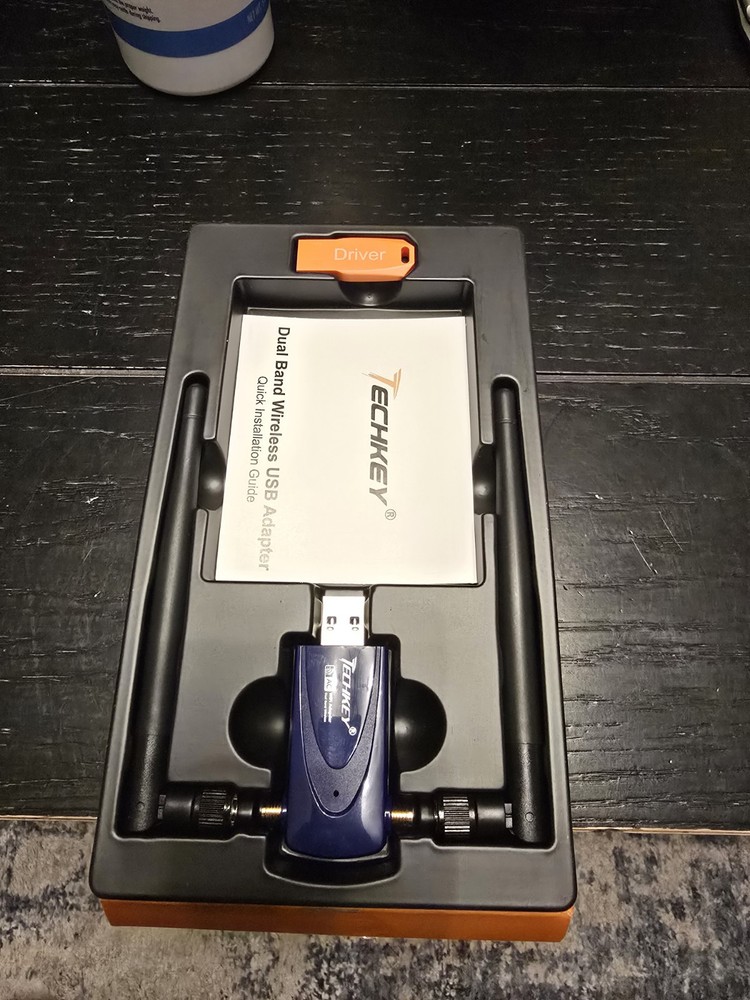 TECHKEY MODEL 6B29 DUAL BAND WIRELESS USB ADAPTER