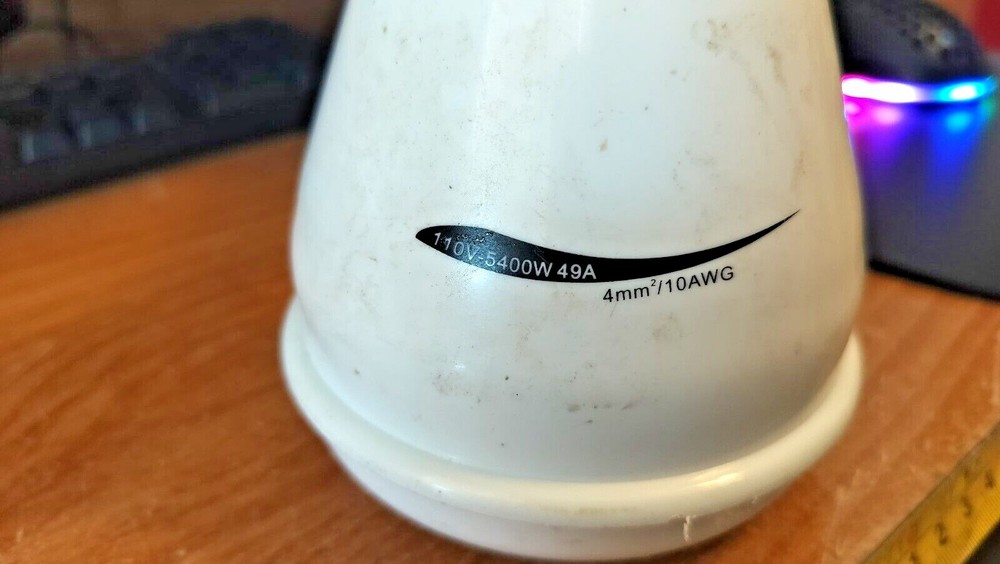 Electric Shower Head Tankless Instant Hot Water Heater 3 Temperature Adjustable