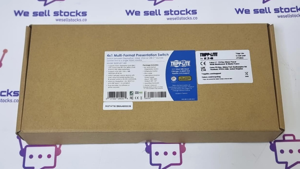 TRIPP LITE B320-4X1-MH Multi Format Presentation Switch