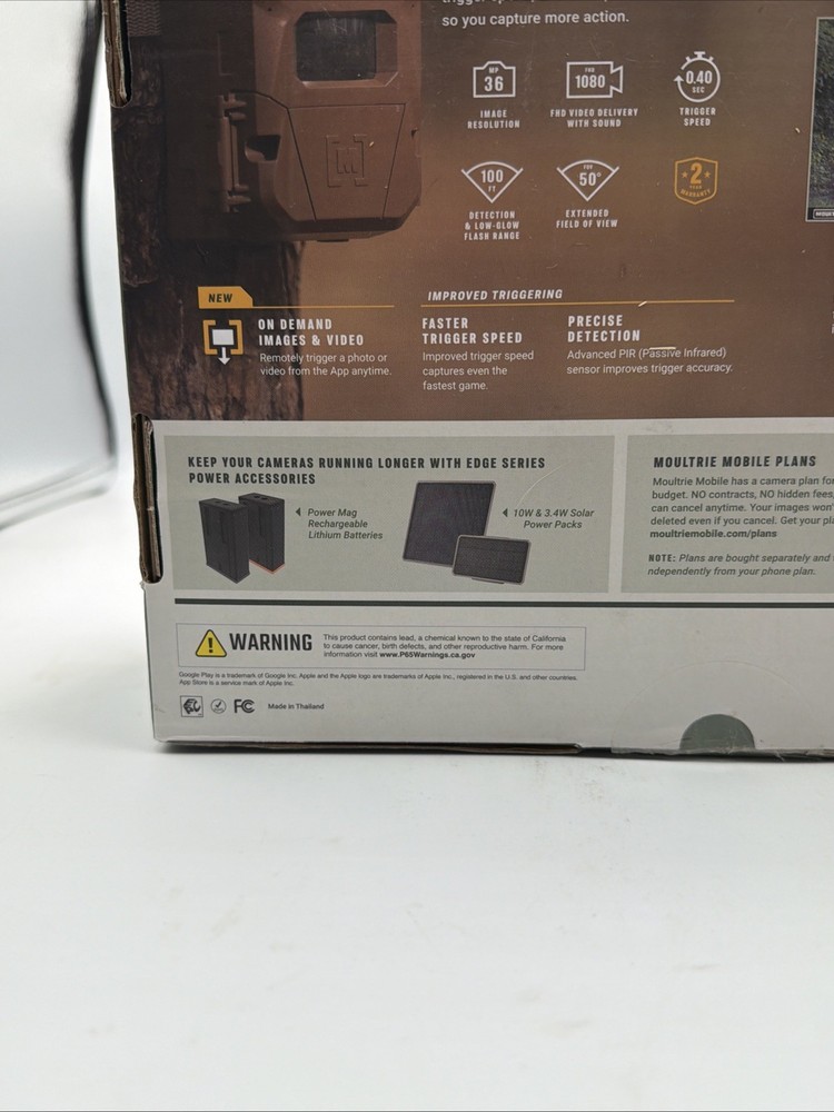 Moultrie Mobile Edge 2 Cellular Trail Cam, 2-Pack Free Ship