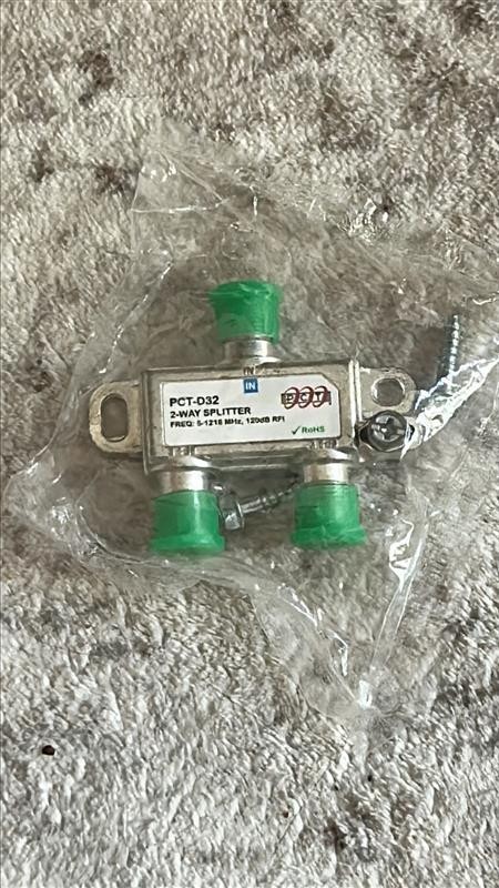 Coaxial Cable Splitter