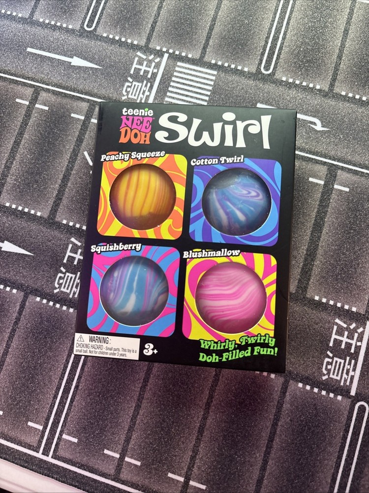 Nee Doh Swirl 4 Pack