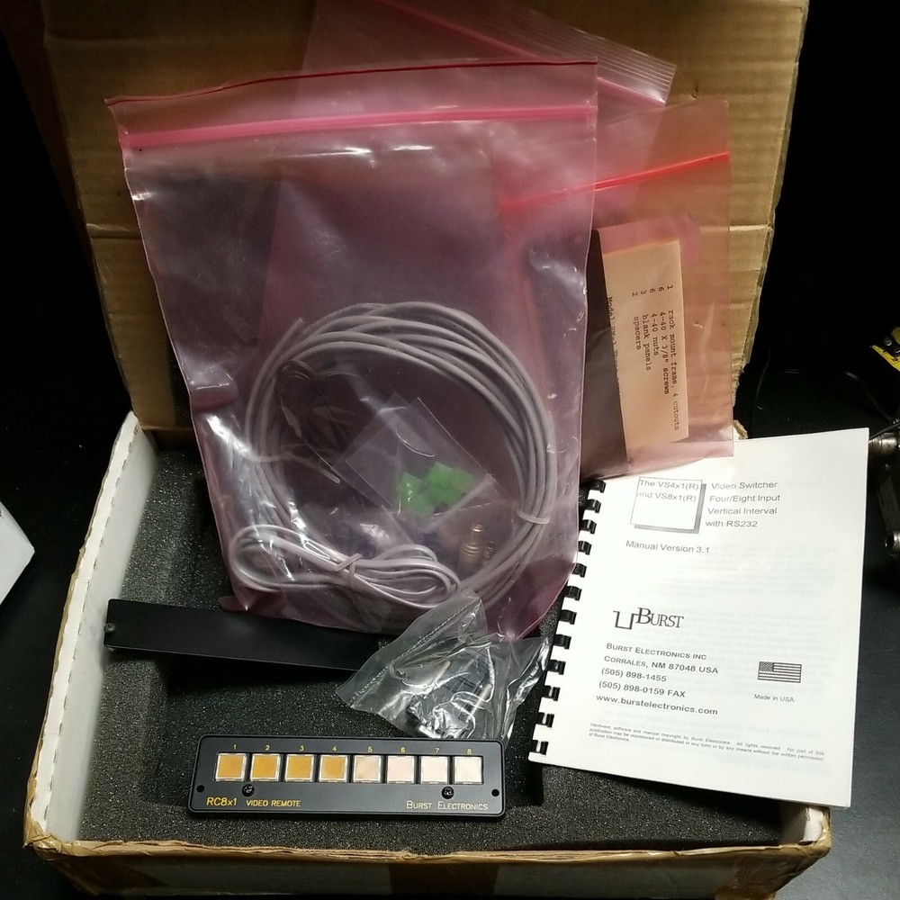 Burst Electronics - RC8X1 Video Remote