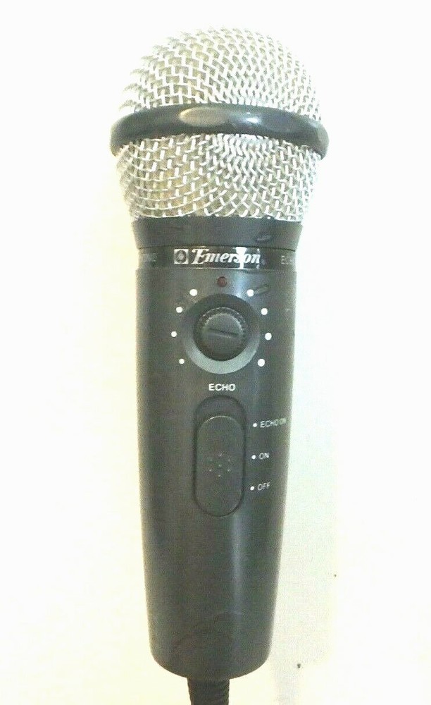 Emerson Echo Microphone MM205 Plug N Sing Karaoke Microphone