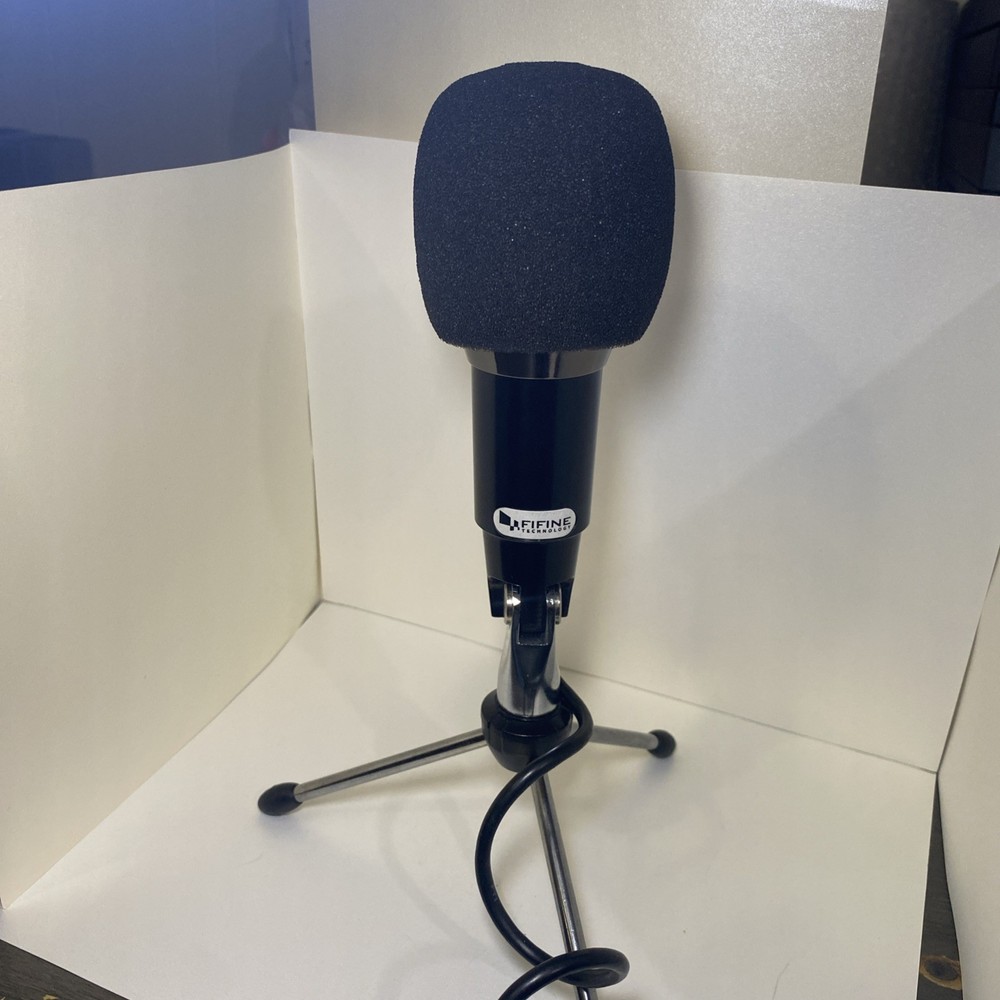 Fifine K668 USB Studio Microphone with Stand - Studio/DJ/Sing/Talk