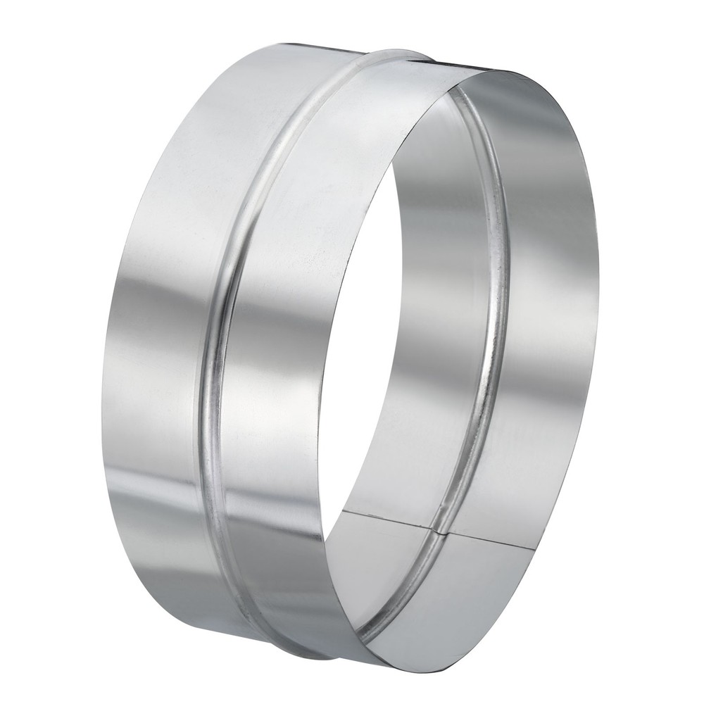 12" Galvanized Steel Duct Connector Duct Coupling Vent Coupler, 4" Long