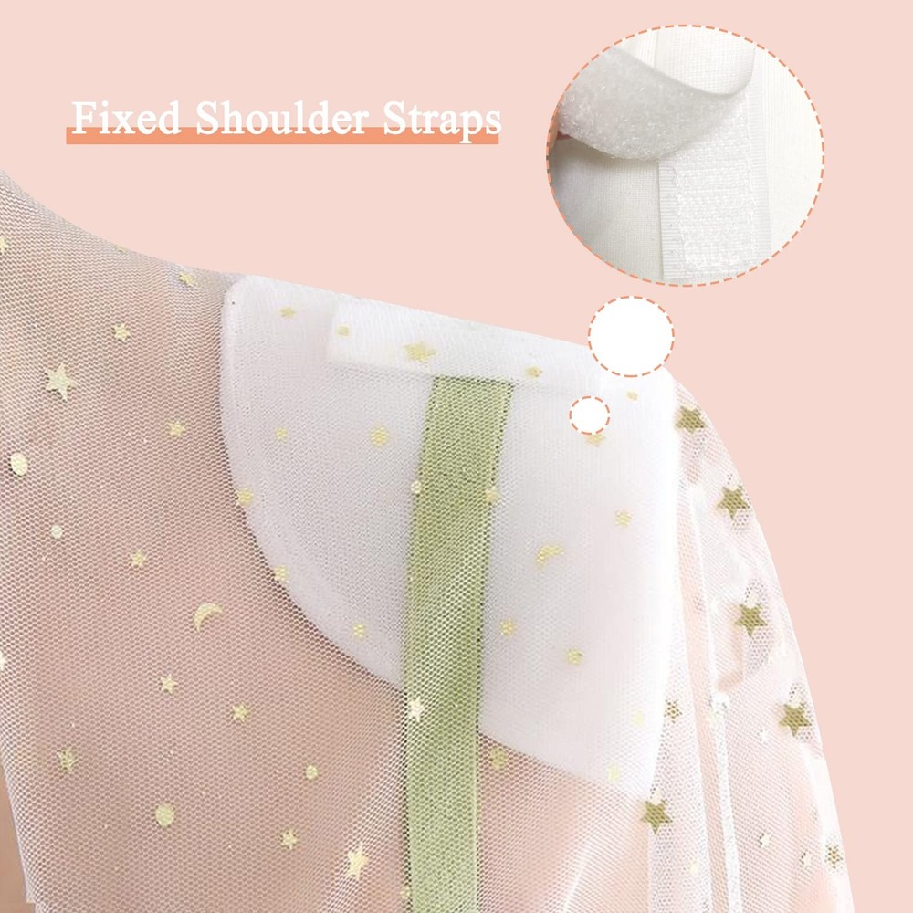 MiDube® Thickness 2cm / 0.78inch Foam Shoulder Pads Set Polyester Pad 2 pair