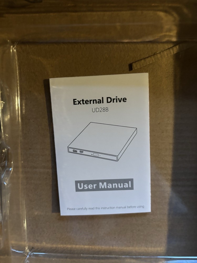 Victsing External Driver DVD Player Ud28bvt