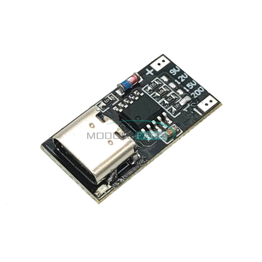 PD 3.0 QC 4.0 Decoy Board Fast Charge Type-C USB Boost Module & Housing Shell