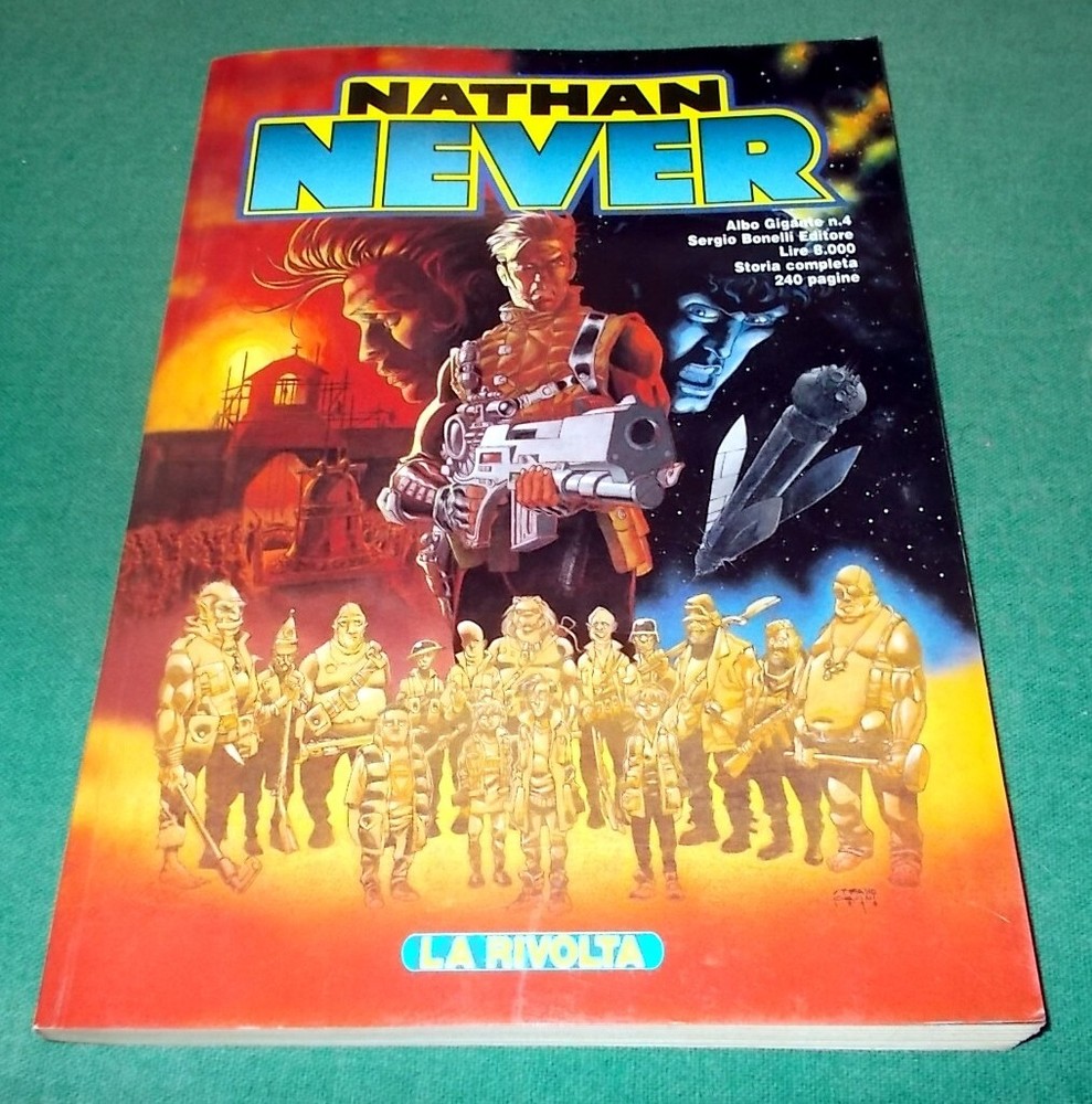 NATHAN NEVER Giant No. 4 "The Revolt" Bonelli Editions 1999