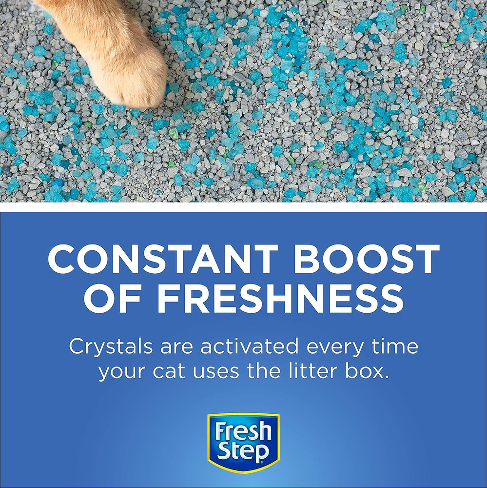 Cat Litter Crystals Deodorizer, Non Toxic Odor Neutralizing Crystals for Litter