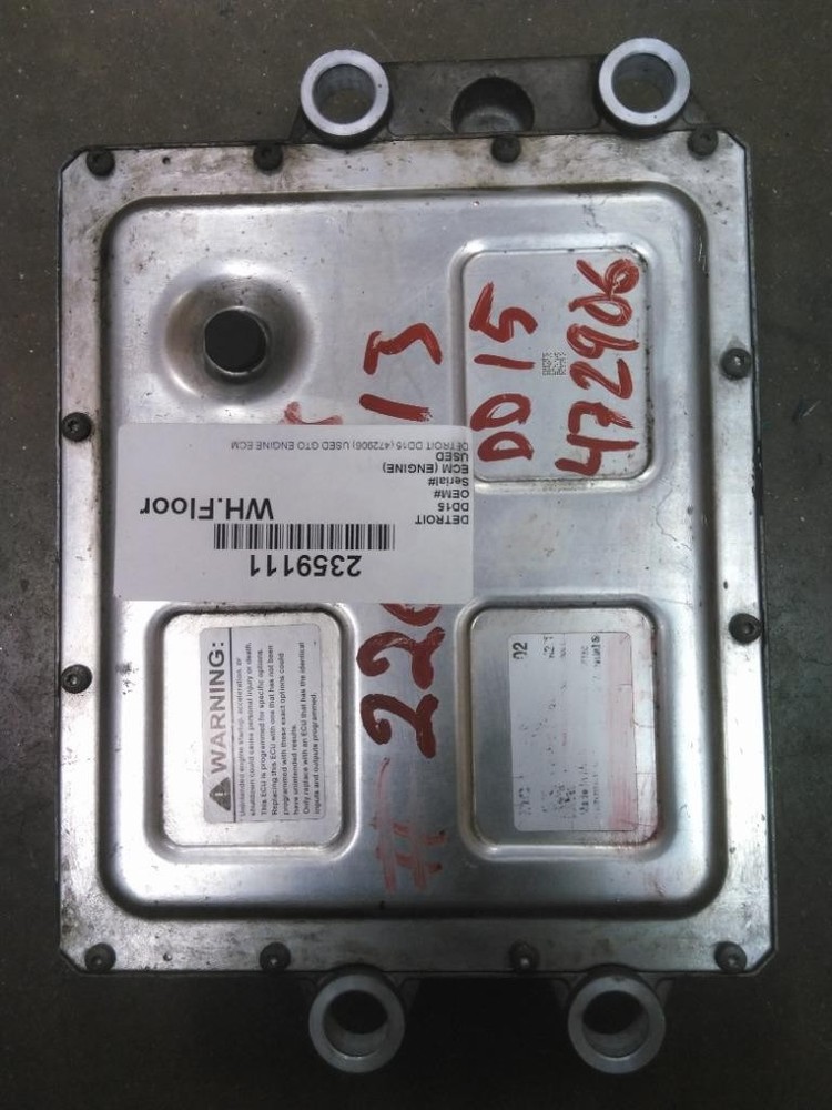 Replaces 2016 DETROIT DD15 ENGINE CONTROL MODULE (ECM) , GA