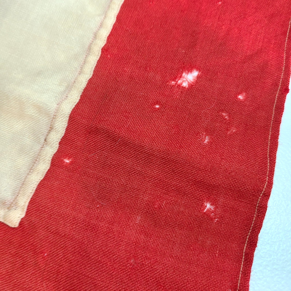 WWI 2 Sons in Service Wool Flag Multi Piece Construction Home Front