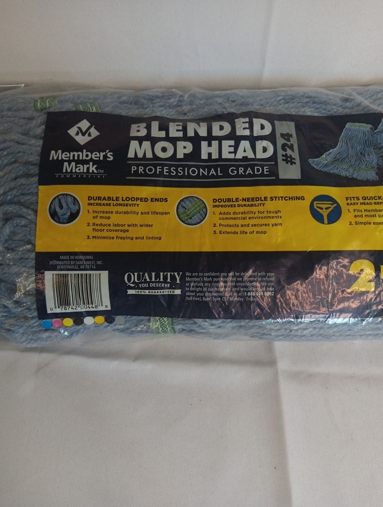 TWO PER PACK/LARGE COMMERCIAL #24 MOPHEAD Members Mark