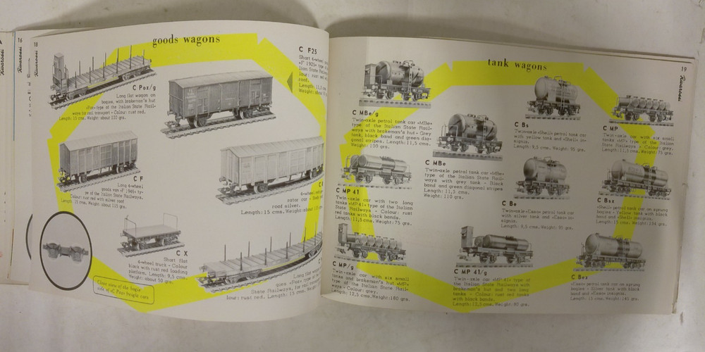 Rivarossi HO Scale 1957 General Catalog