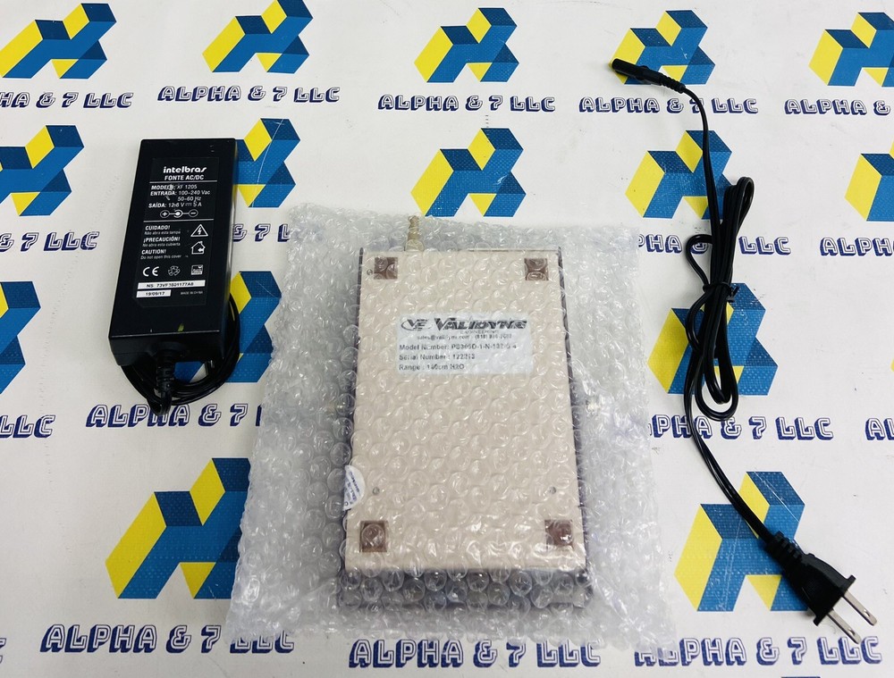 VALIDYNE ENGINEERING PORTABLE DIGITAL MANOMETER PS309D-1-N-132-S-4