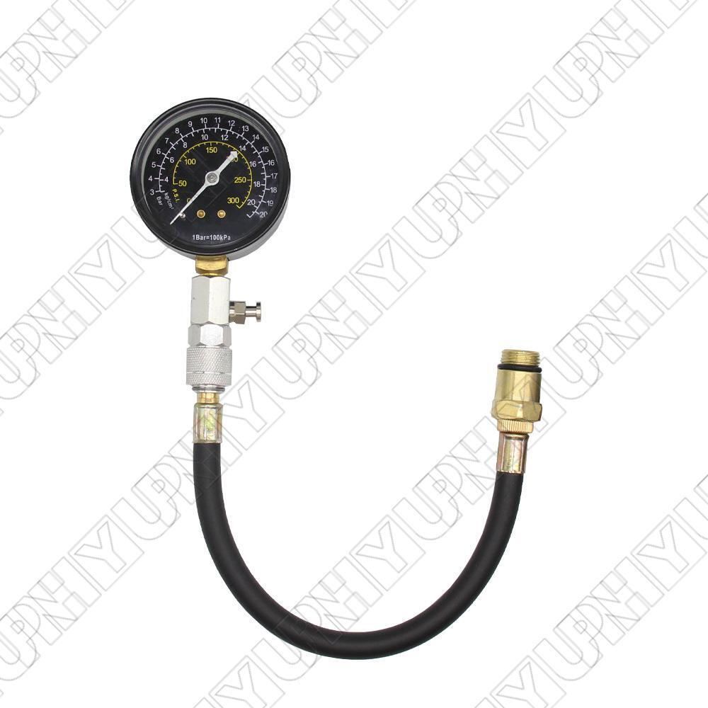 1PCS CAR ENGINE COMPRESSION TESTER TESTING GAUGE GAGE CHECK TEST TOOL UNIVERSAL