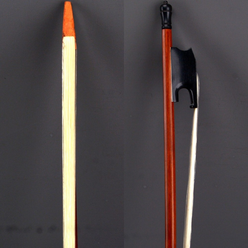 Pro Master Baroque Style Pernambuco Violin Bow 4/4 Special Ebony Frog Light Fast