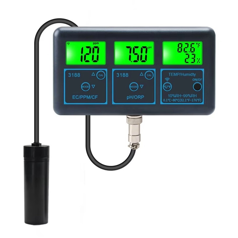 Tuya WiFi 7 In1 Water Quality Tester Multi-Parameter Water Analyzer4041
