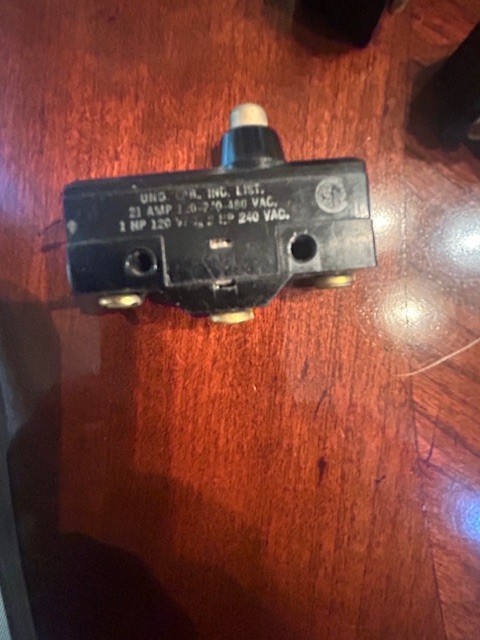 ROBERTSHAW ACRO SWITCH 270-0012-00 3 PCS
