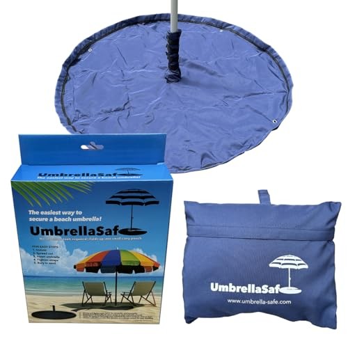 Beach Umbrella Anchor, No Digging, No Tools, No Hassle