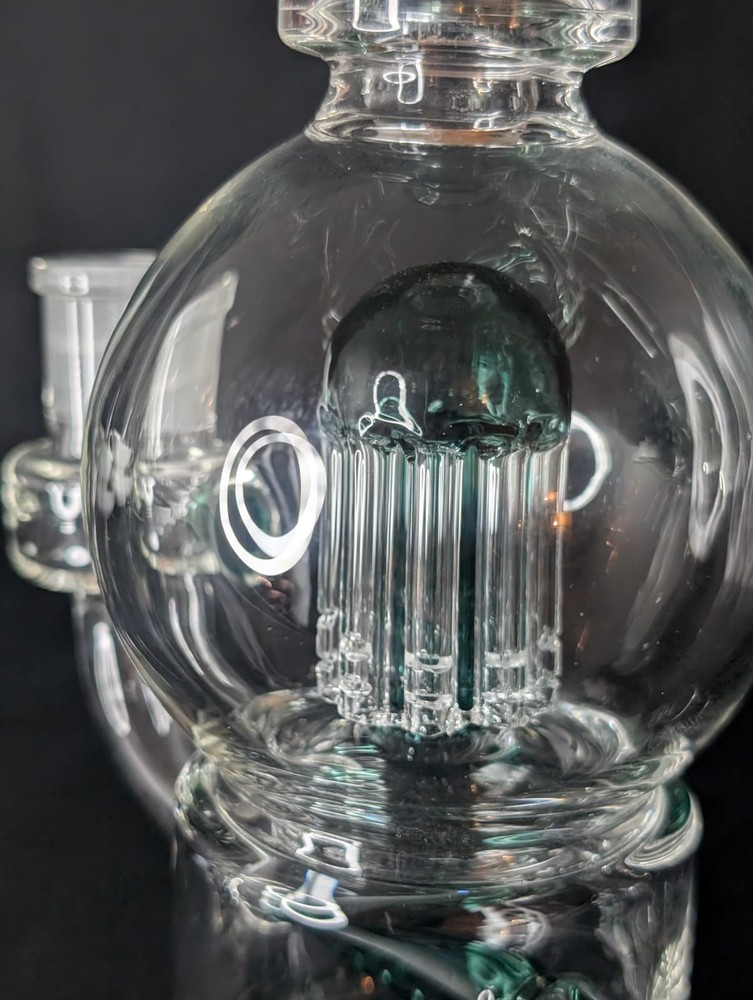 10" Glass Water Pipe Bong Tree Perc Percolator Multi Chamber w/ Bowl