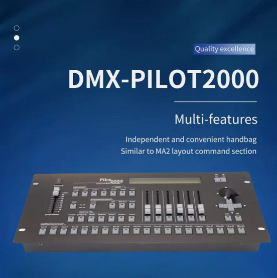 High Quality Pilot2000 DMX Controller Stage Effect Lighting Consoles DMX Console