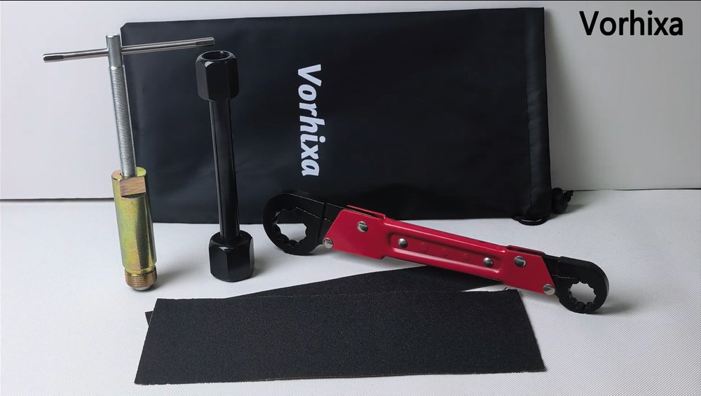 6-Piece Plumbing Tool Set - Angle Stop Wrench, Compression Sleeve Puller, Sandpa