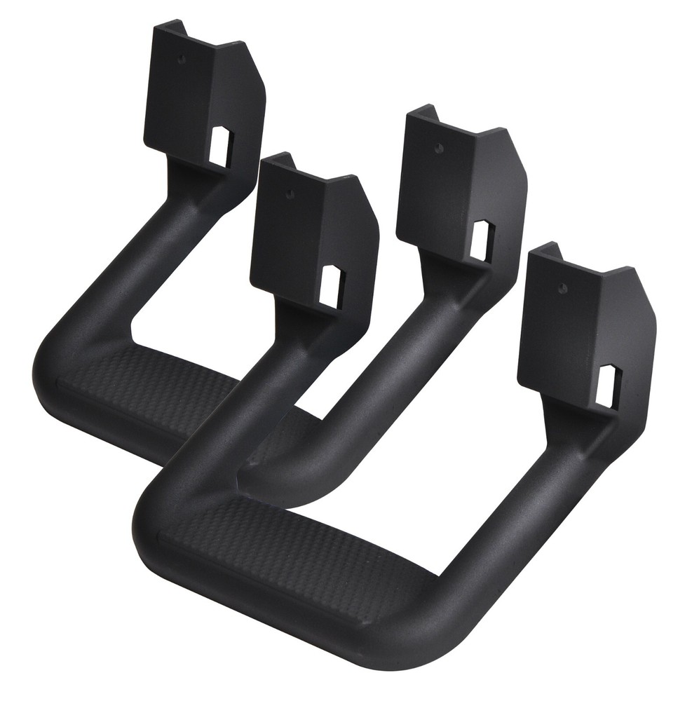 2 Pieces Truck Side Step Set Includes Mounting Brackets Fit Various Trucks 350lb