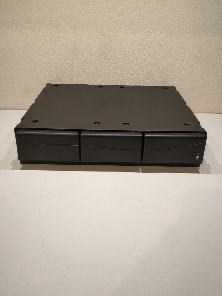 Vintage 45 Cassette Tape Holder 3 Drawer Storage Plastic Stackable.