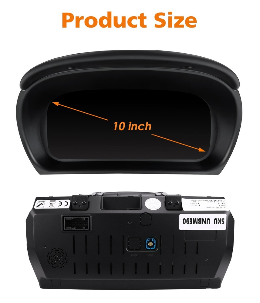 For BMW 3 Series E90/E91/E92/E93 2005-2012 Car LCD Digital Dashboard Instrument