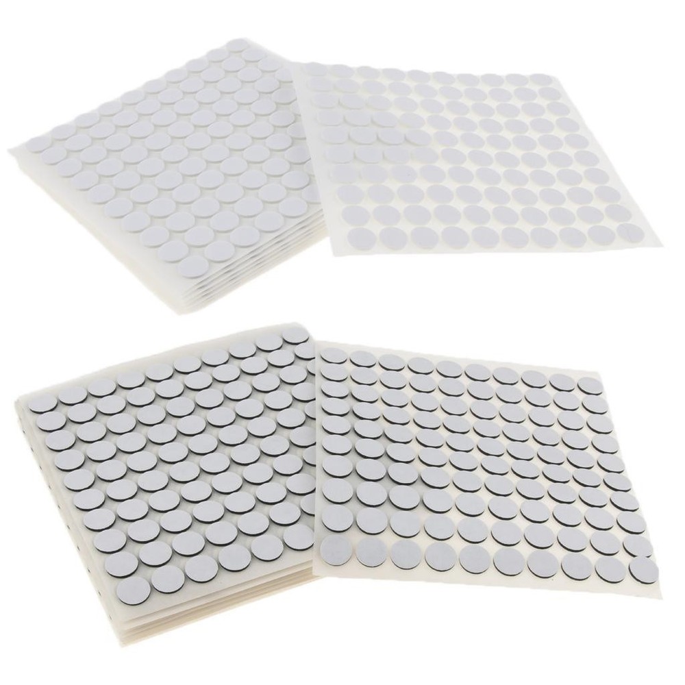 Round Double-Sided Foam Tape Dot Disc Circle, Strong,
