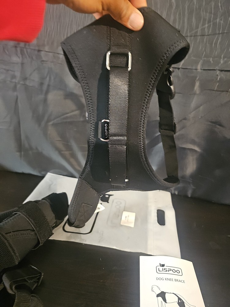 LISPOO Dog Knee Support Brace Size Large ~ NEW (Open Box)
